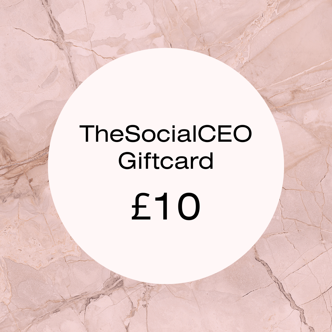 TheSocialCEO Giftcard
