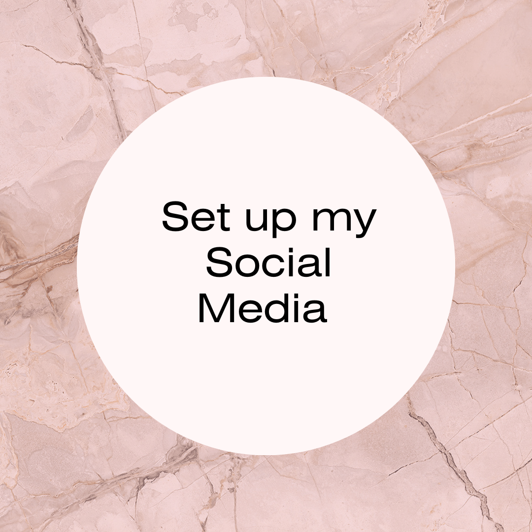 Set up my Social Media