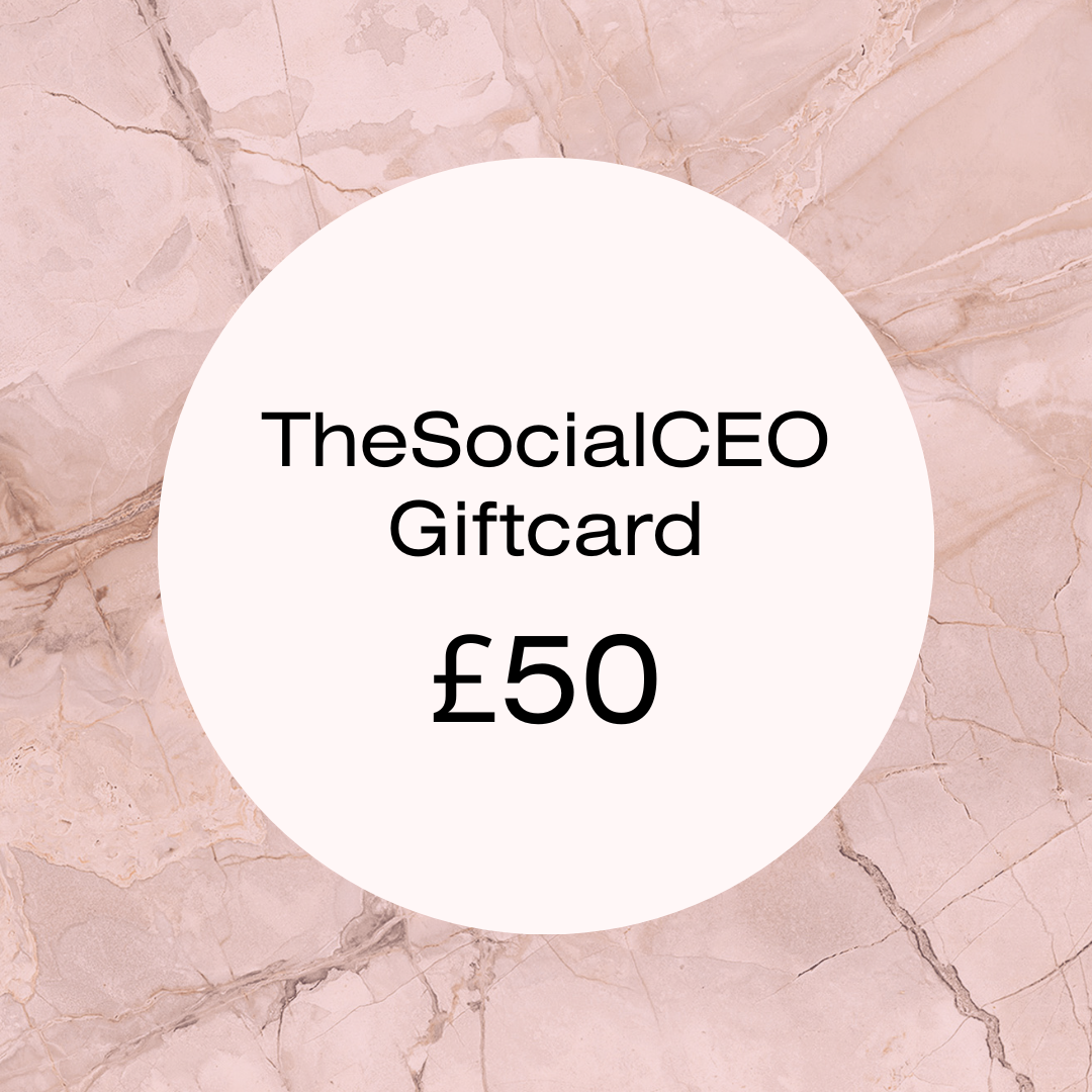 TheSocialCEO Giftcard