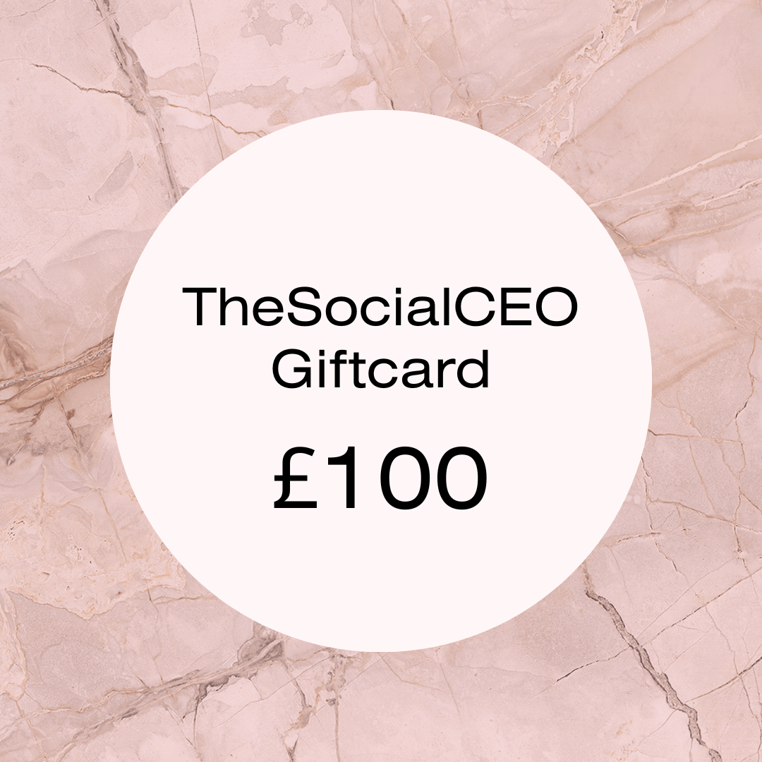 TheSocialCEO Giftcard
