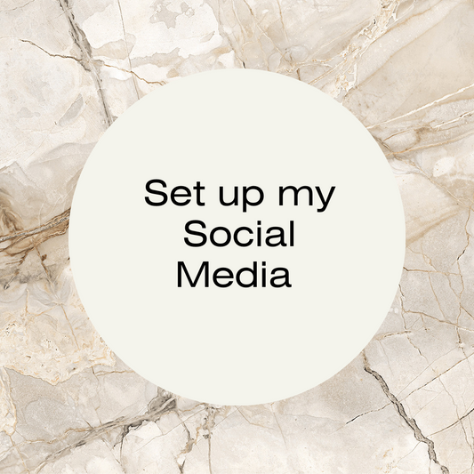 Set up my Social Media